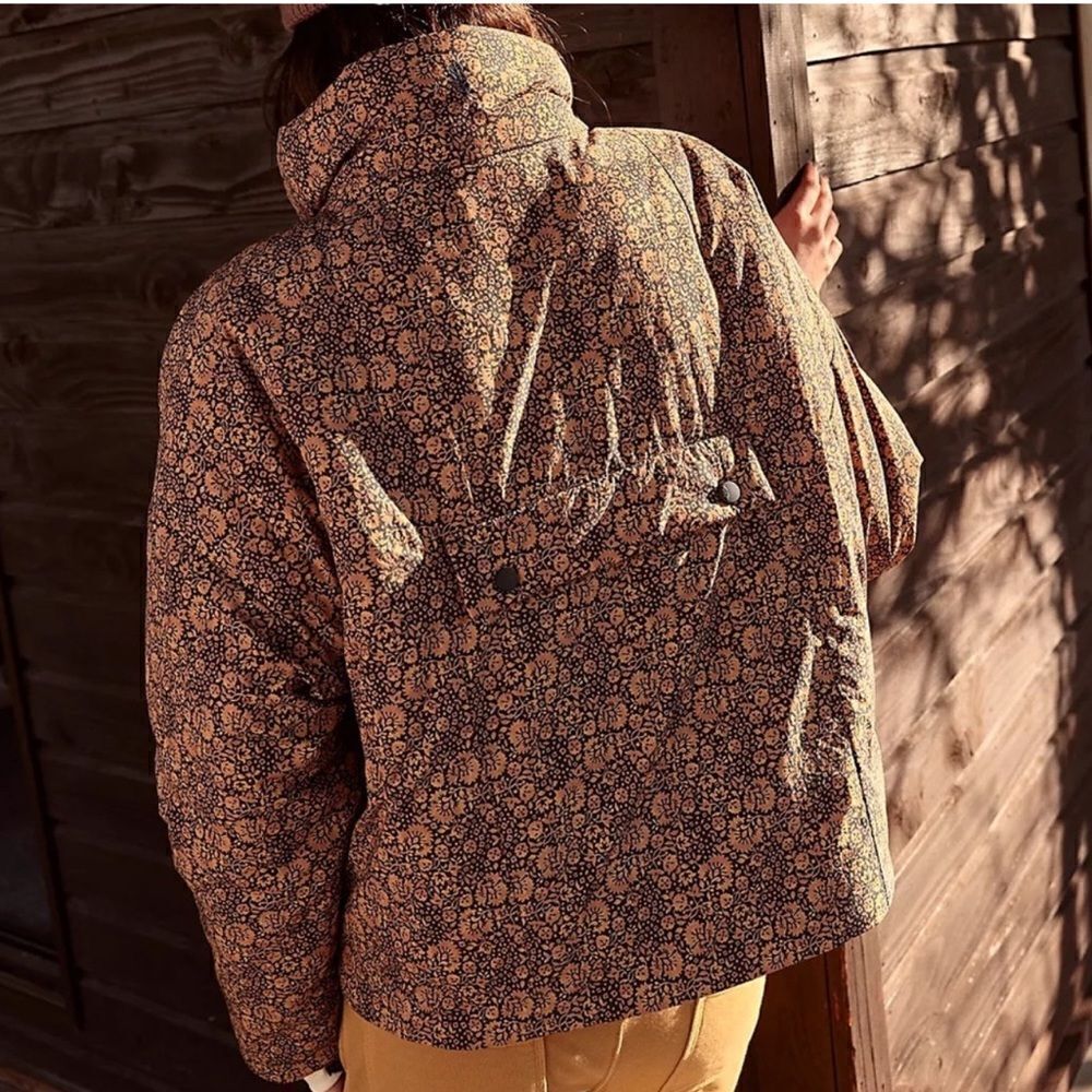 Free People Phoebe Printed Packable Puffer Jacket - Picture 2 of 6